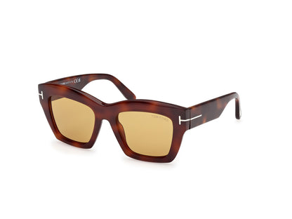 Blonde Havana Female Sunglasses Tom Ford 889214549396