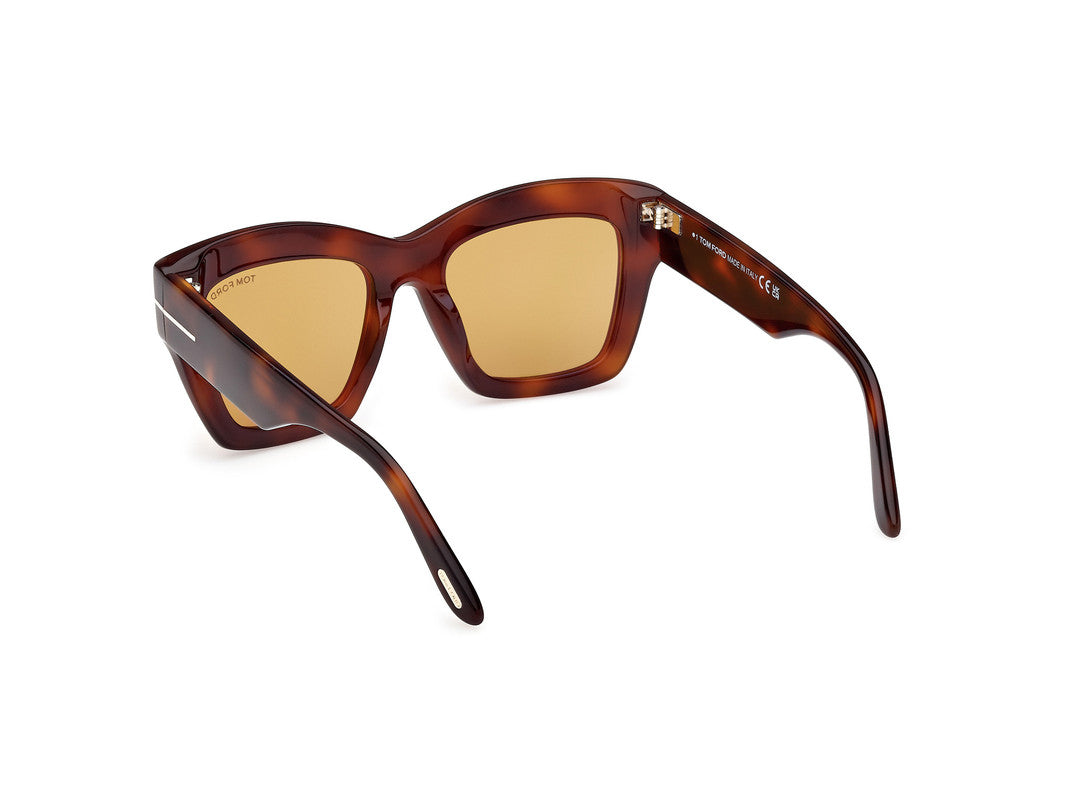 Blonde Havana Female Sunglasses Tom Ford 889214549396