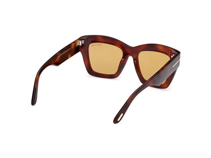 Blonde Havana Female Sunglasses Tom Ford 889214549396