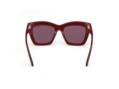 Shiny Bordeaux Female Sunglasses Tom Ford 889214549402