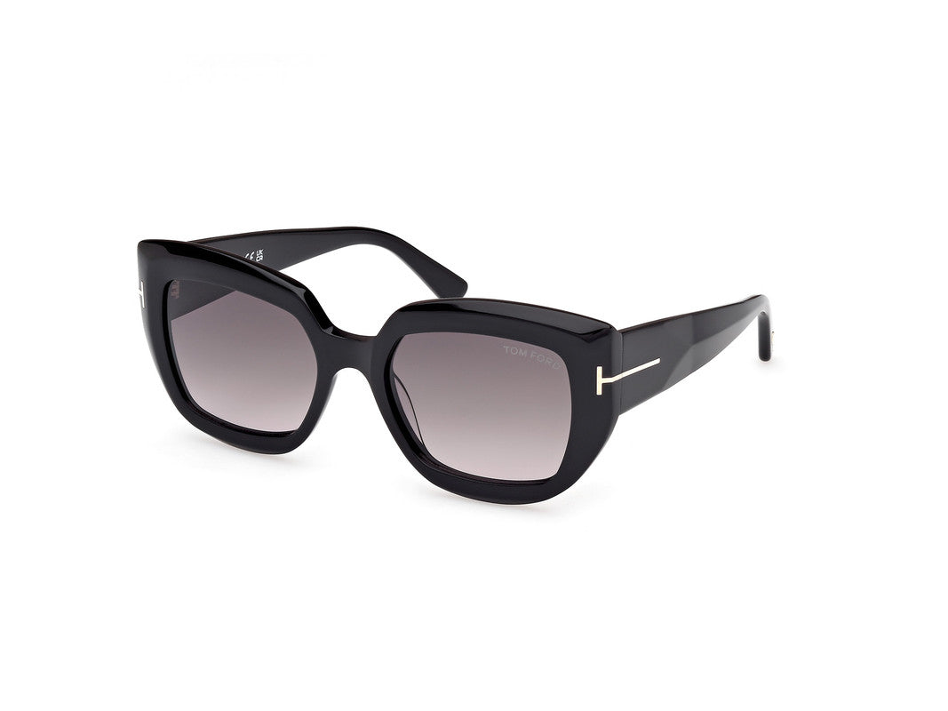 Shiny Black Female Sunglasses Tom Ford 889214549419