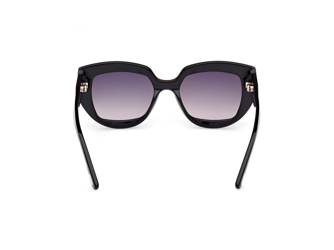 Shiny Black Female Sunglasses Tom Ford 889214549419