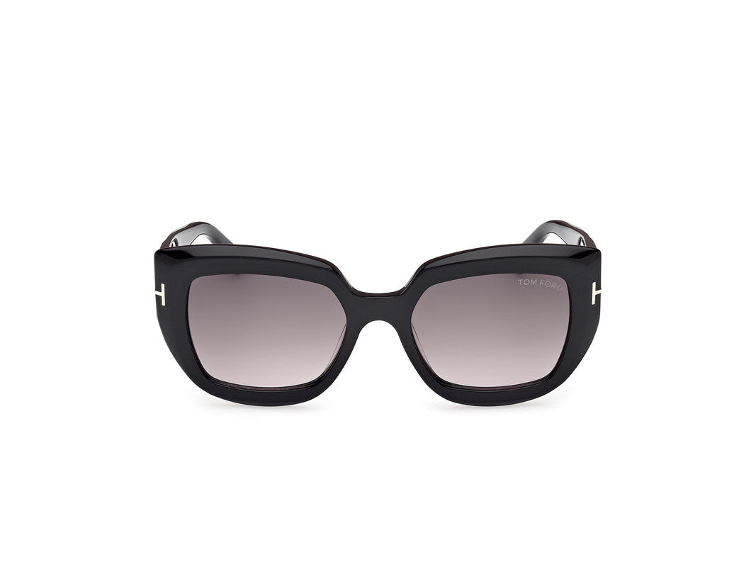 Shiny Black Female Sunglasses Tom Ford 889214549419