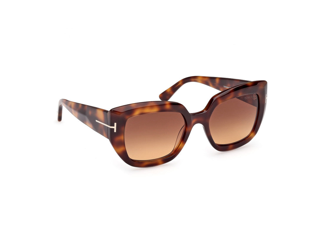 Blonde Havana Female Sunglasses Tom Ford 889214549433