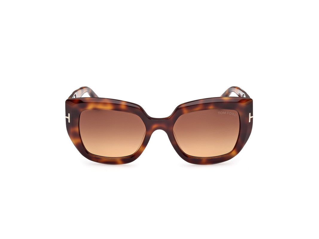 Blonde Havana Female Sunglasses Tom Ford 889214549433