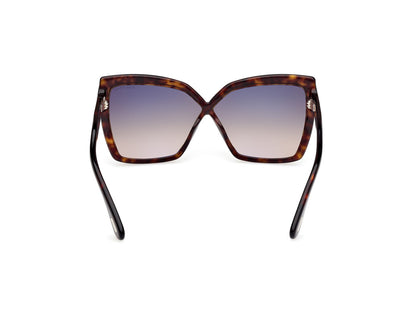 Dark Havana Female Sunglasses Tom Ford 889214549495