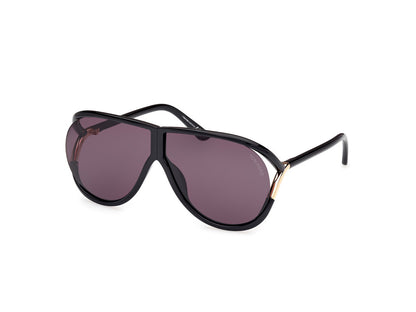 Shiny Black Unisex Sunglasses Tom Ford 889214549549