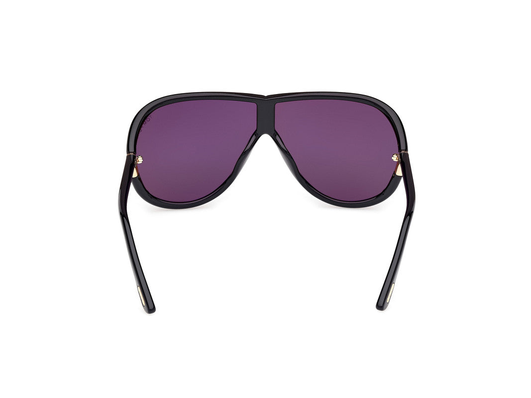 Shiny Black Unisex Sunglasses Tom Ford 889214549549