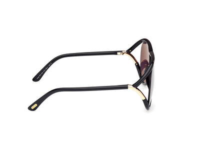 Shiny Black Unisex Sunglasses Tom Ford 889214549549