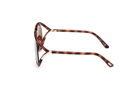 Blonde Havana Unisex Sunglasses Tom Ford 889214549556
