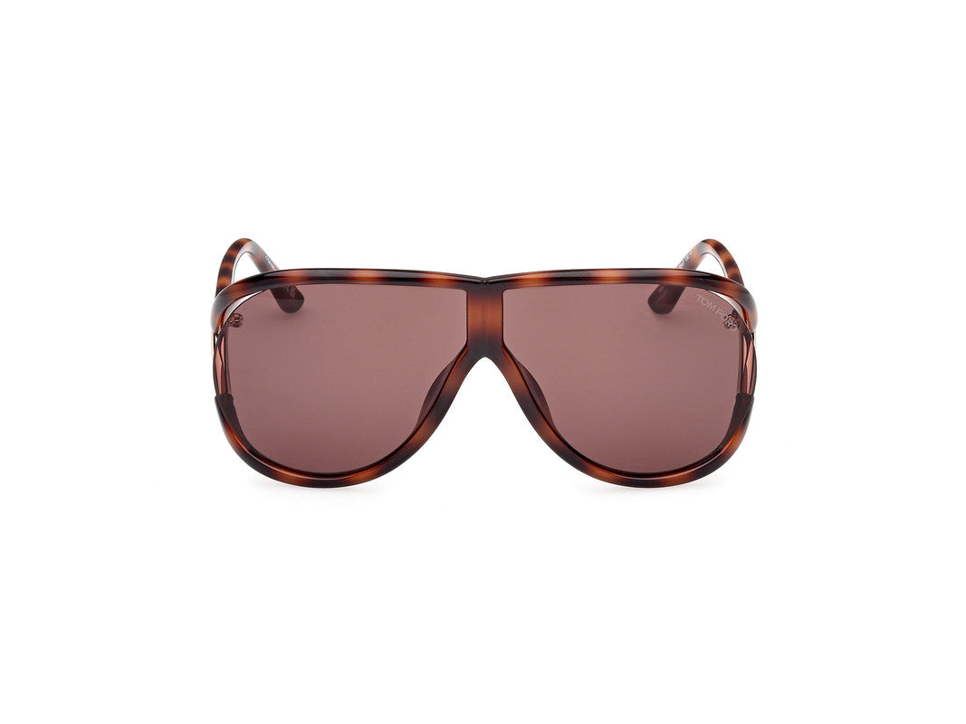 Blonde Havana Unisex Sunglasses Tom Ford 889214549556