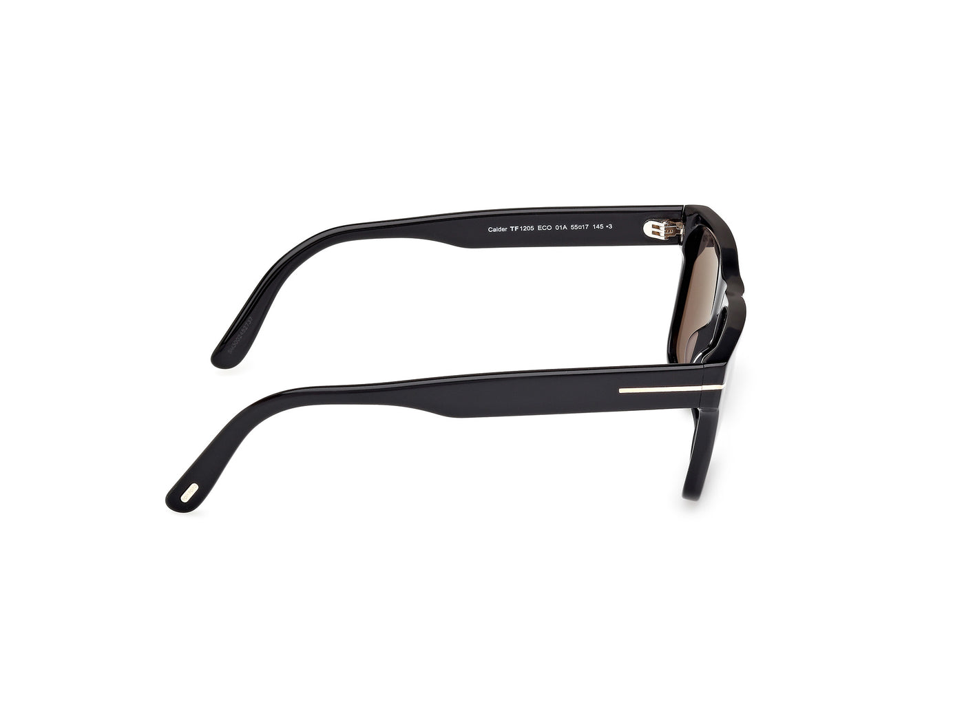 Shiny Black Male Sunglasses Tom Ford 889214558350