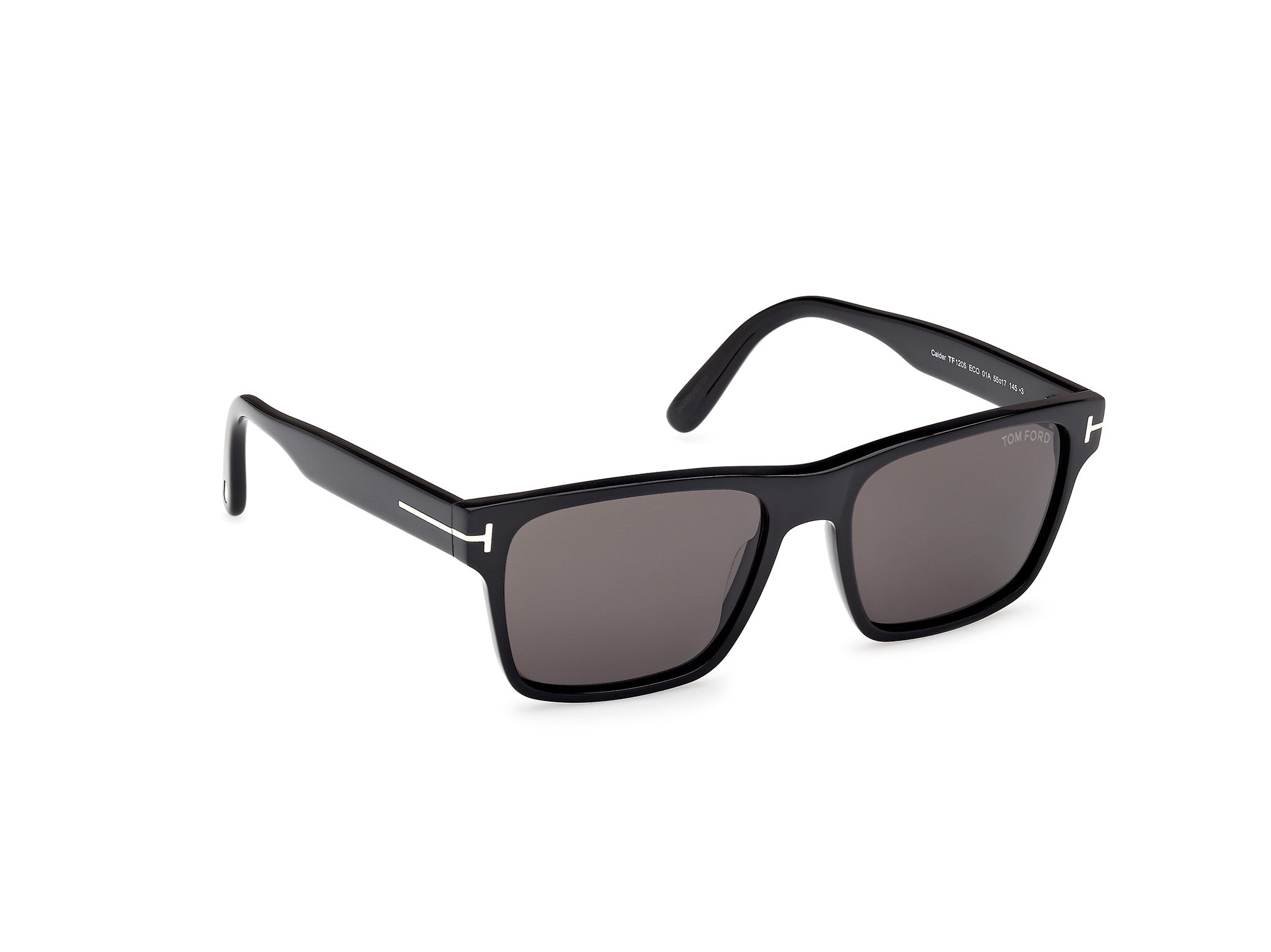 Shiny Black Male Sunglasses Tom Ford 889214558350