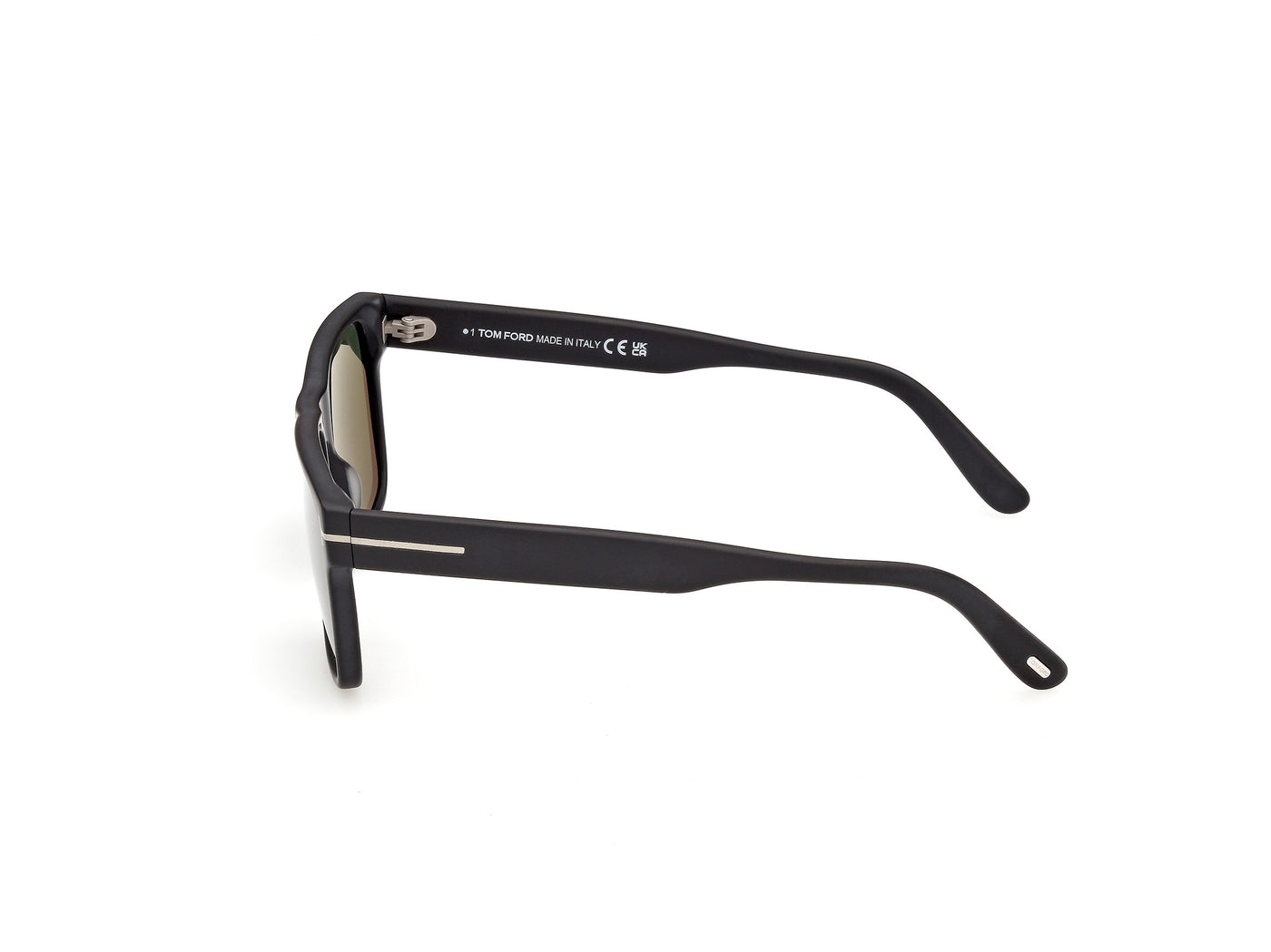 Matte Black Male Sunglasses Tom Ford 889214685254