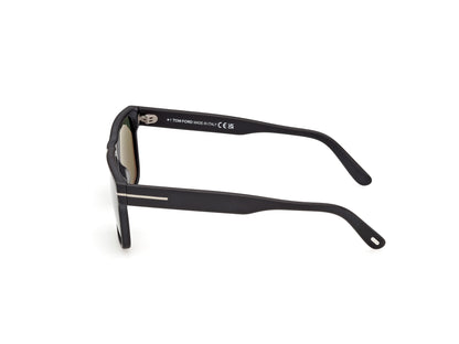 Matte Black Male Sunglasses Tom Ford 889214685254