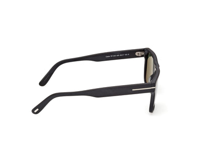 Matte Black Male Sunglasses Tom Ford 889214685254