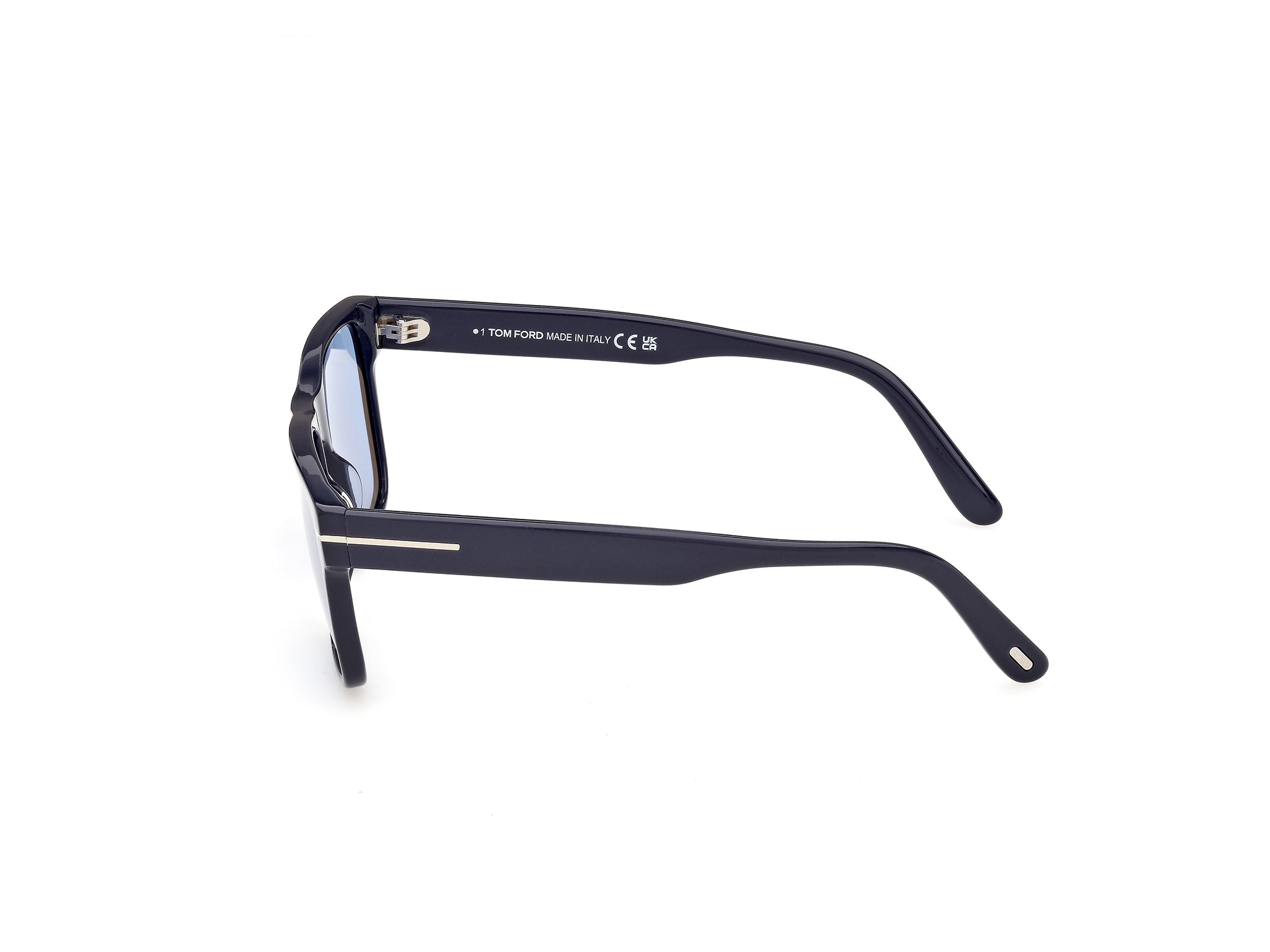 Shiny Blue Male Sunglasses Tom Ford 889214685278