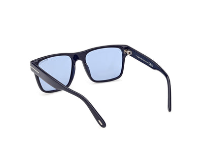 Shiny Blue Male Sunglasses Tom Ford 889214685278