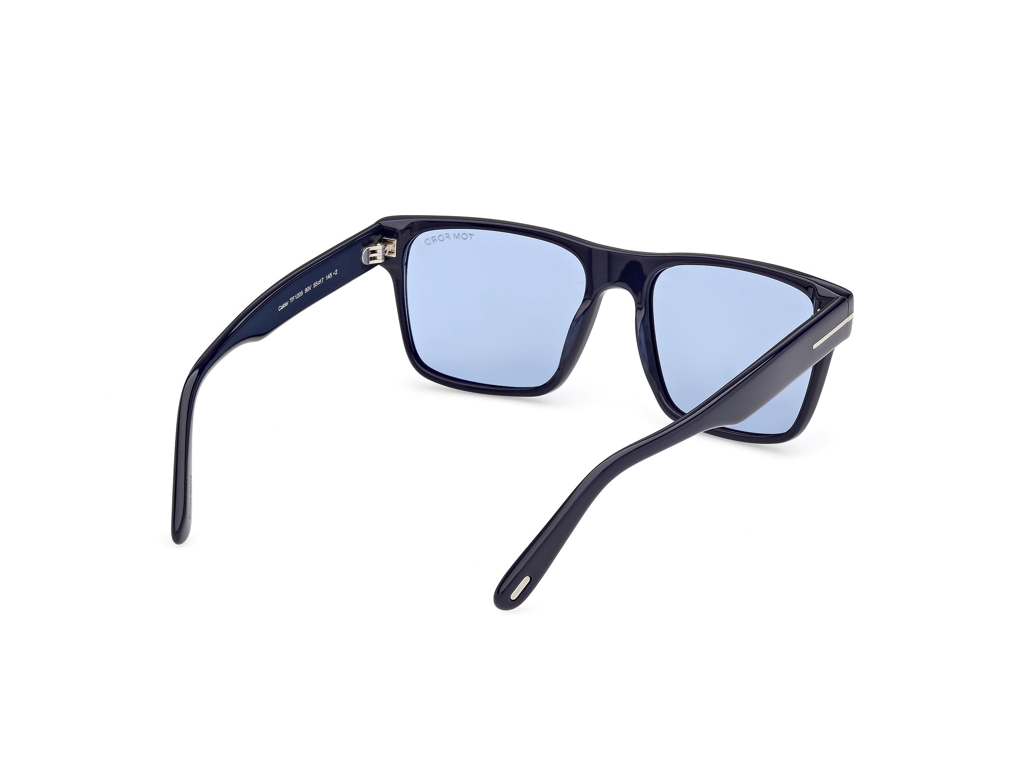 Shiny Blue Male Sunglasses Tom Ford 889214685278