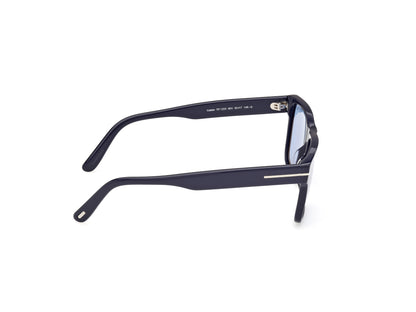 Shiny Blue Male Sunglasses Tom Ford 889214685278