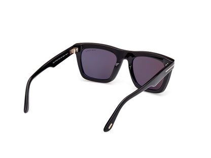 Shiny Black Male Sunglasses Tom Ford 889214558503