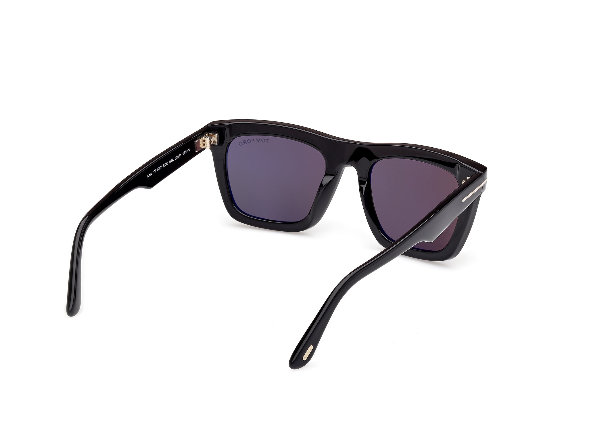Shiny Black Male Sunglasses Tom Ford 889214558503