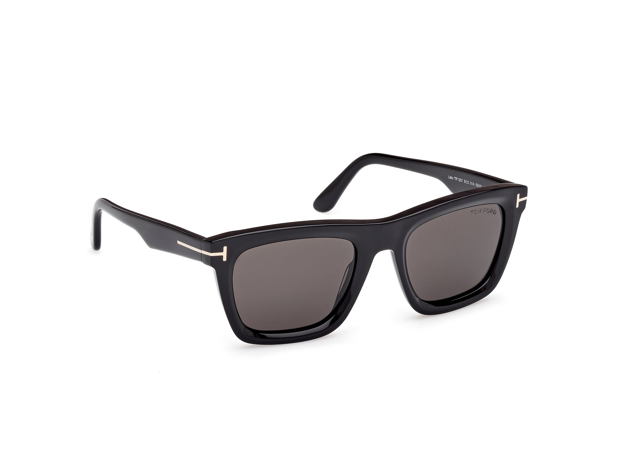 Shiny Black Male Sunglasses Tom Ford 889214558503