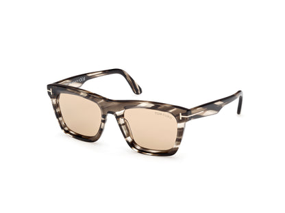 Havana Male Sunglasses Tom Ford 889214558527