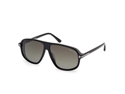 Shiny Black Male Sunglasses Tom Ford 889214558534