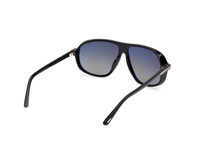 Shiny Black Male Sunglasses Tom Ford 889214558534