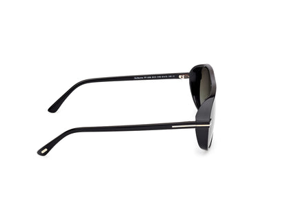 Shiny Black Male Sunglasses Tom Ford 889214558534