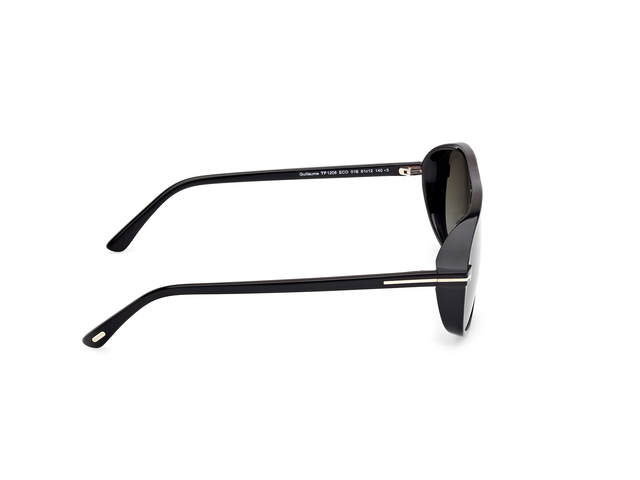 Shiny Black Male Sunglasses Tom Ford 889214558534