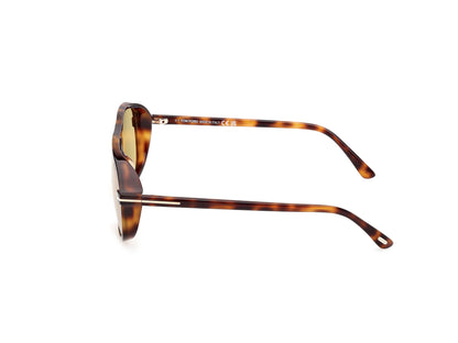 Blonde Havana Brown Unisex Sunglasses Tom Ford 889214558558