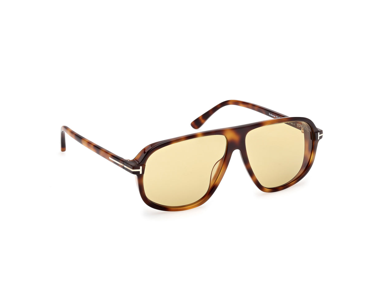 Blonde Havana Brown Unisex Sunglasses Tom Ford 889214558558