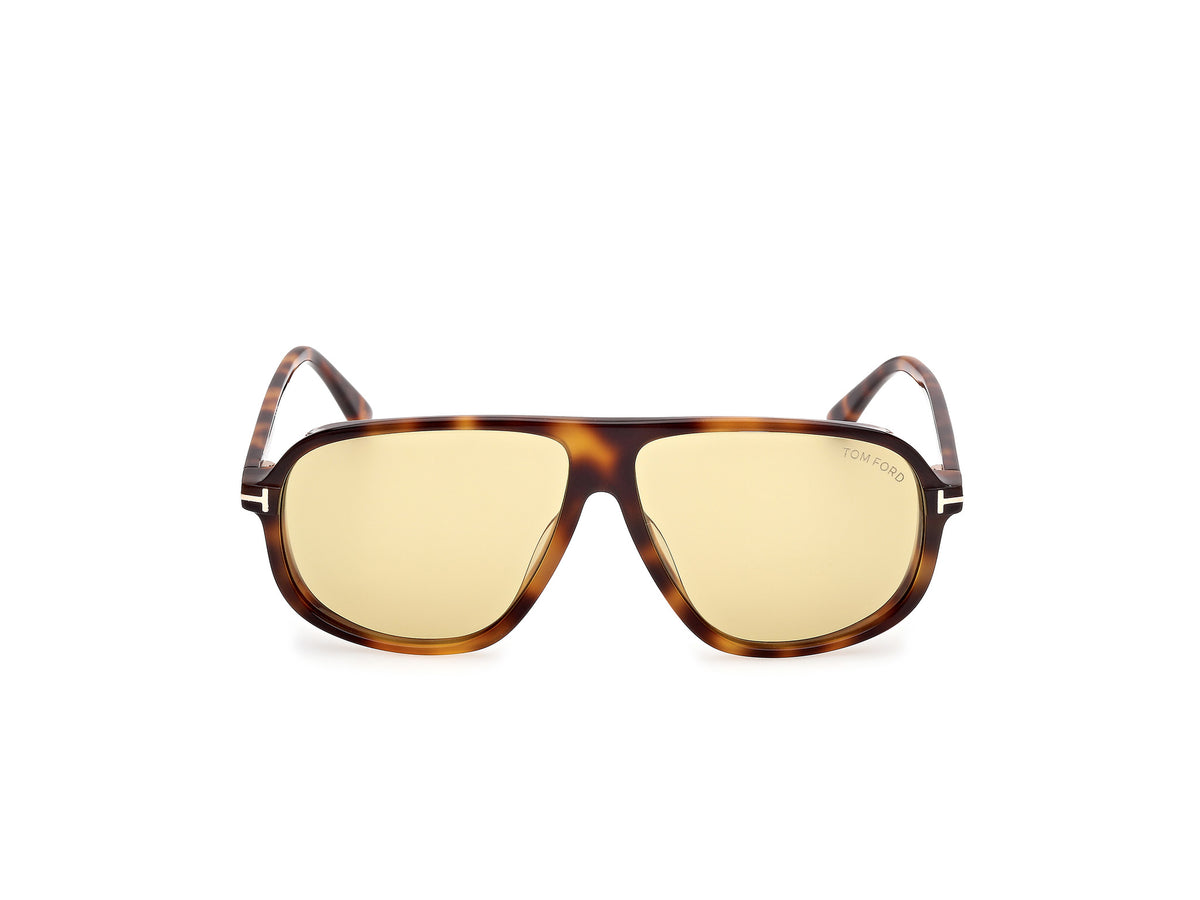 Blonde Havana Brown Unisex Sunglasses Tom Ford 889214558558