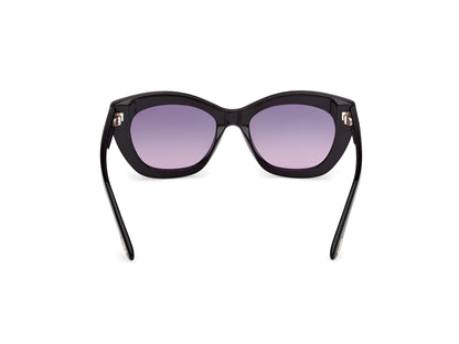 Shiny Black Female Sunglasses Tom Ford 889214609755