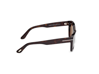 Dark Havana Female Sunglasses Tom Ford 889214609793