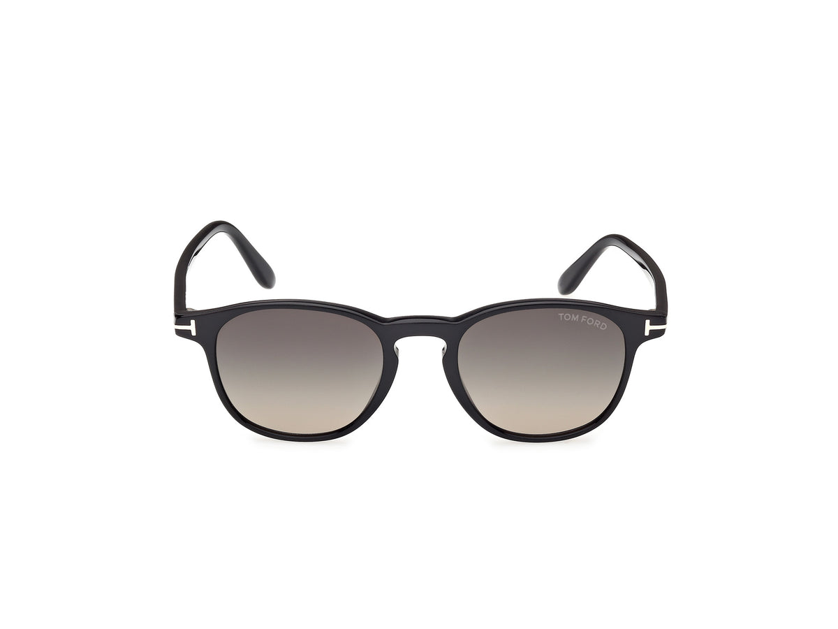 Shiny Black Male Sunglasses Tom Ford 889214625632