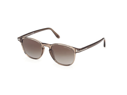 Shiny Light Brown Male Sunglasses Tom Ford 889214625656