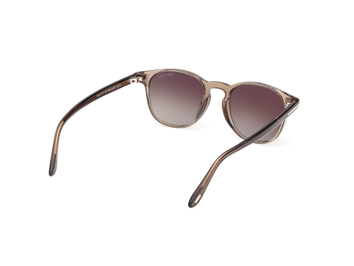 Shiny Light Brown Male Sunglasses Tom Ford 889214625656