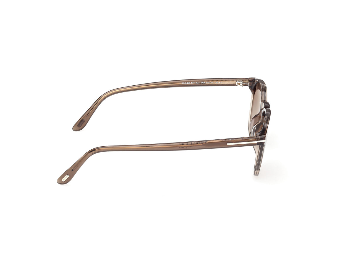 Shiny Light Brown Male Sunglasses Tom Ford 889214625656