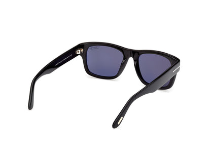 Shiny Black Male Sunglasses Tom Ford 889214625731