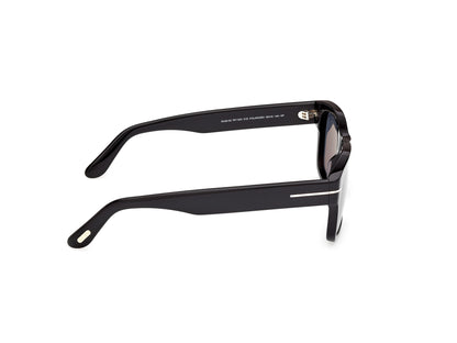 Shiny Black Male Sunglasses Tom Ford 889214625731