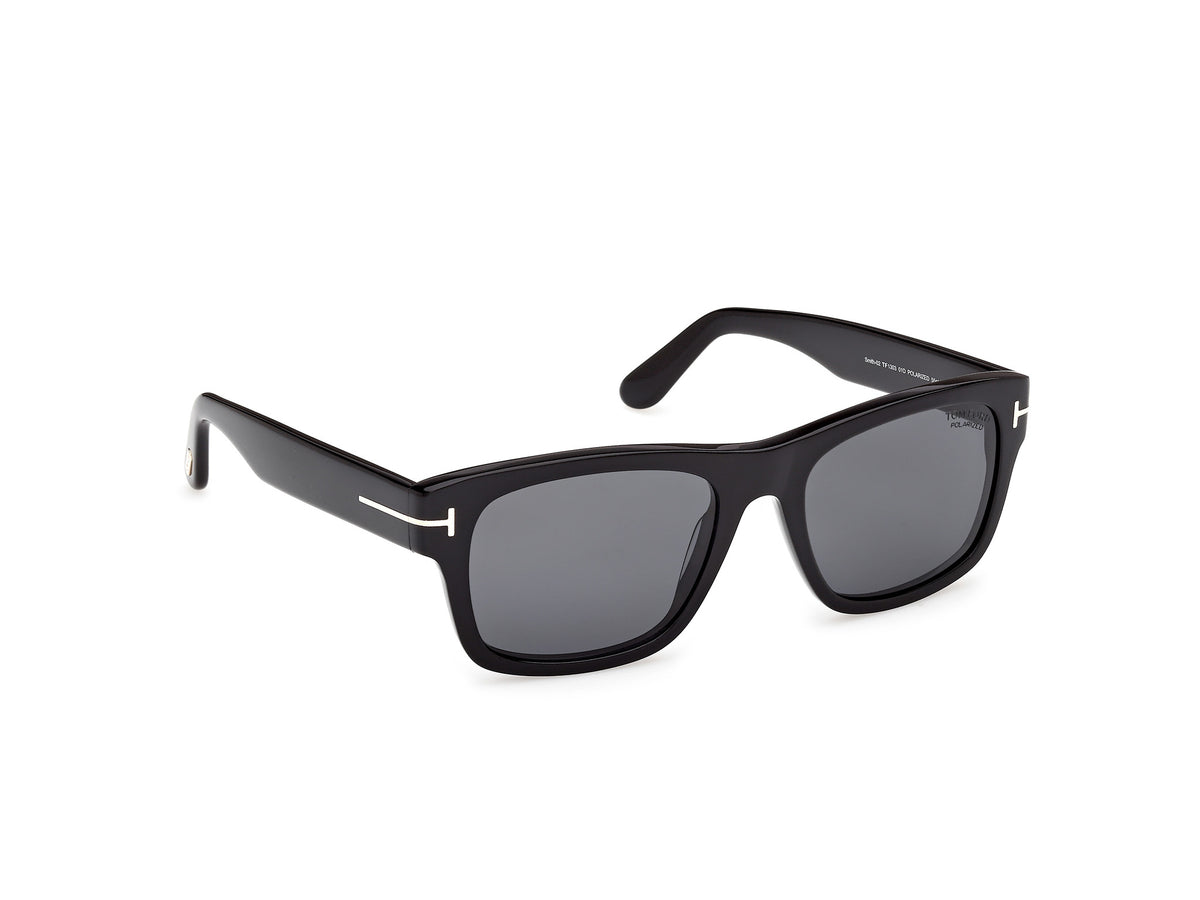 Shiny Black Male Sunglasses Tom Ford 889214625731