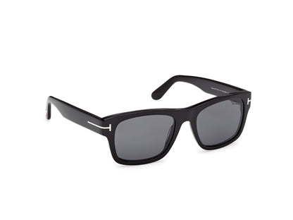 Shiny Black Male Sunglasses Tom Ford 889214625731