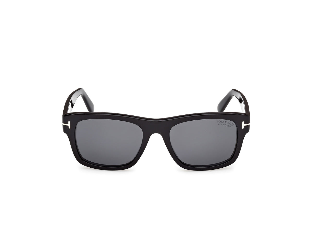 Shiny Black Male Sunglasses Tom Ford 889214625731