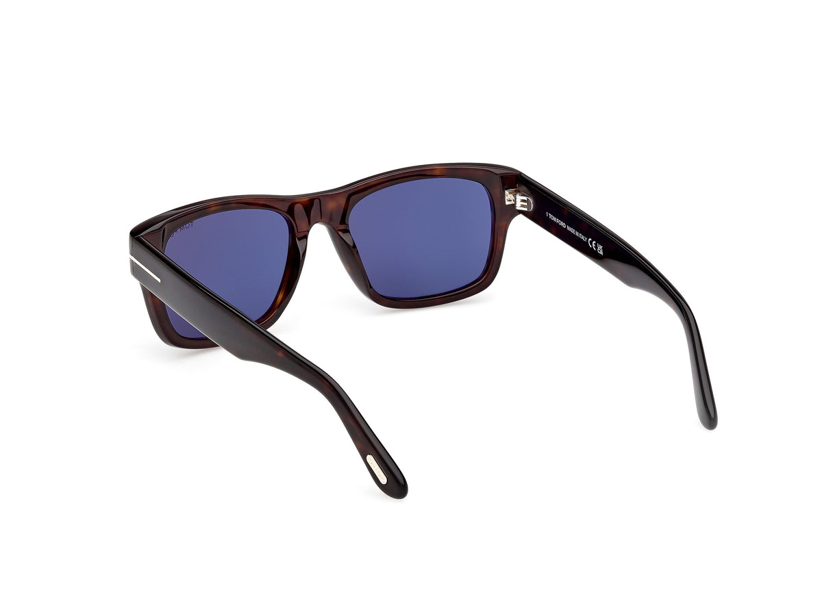 Dark Havana Male Sunglasses Tom Ford 889214625755