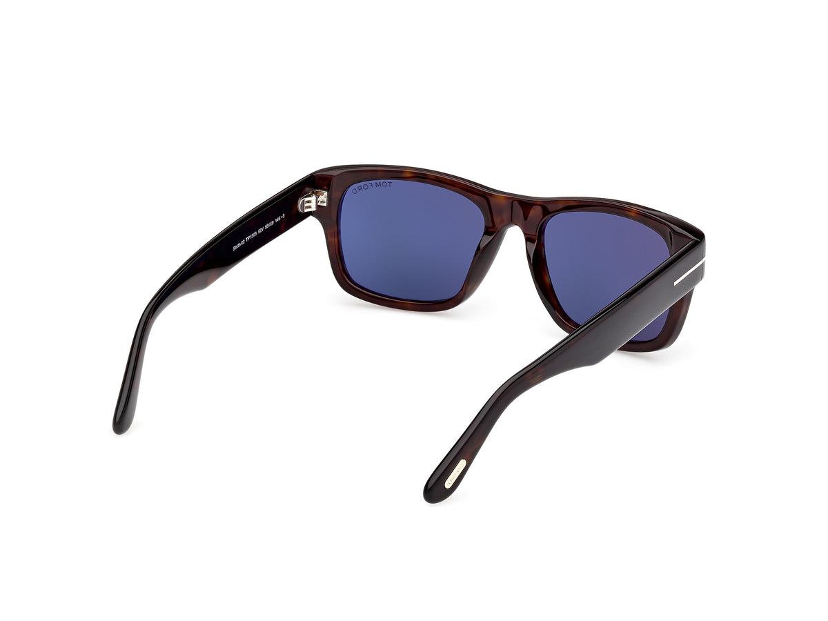 Dark Havana Male Sunglasses Tom Ford 889214625755