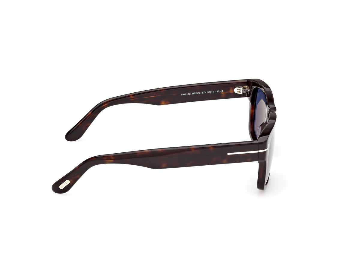Dark Havana Male Sunglasses Tom Ford 889214625755