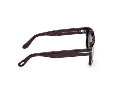 Dark Havana Male Sunglasses Tom Ford 889214625755